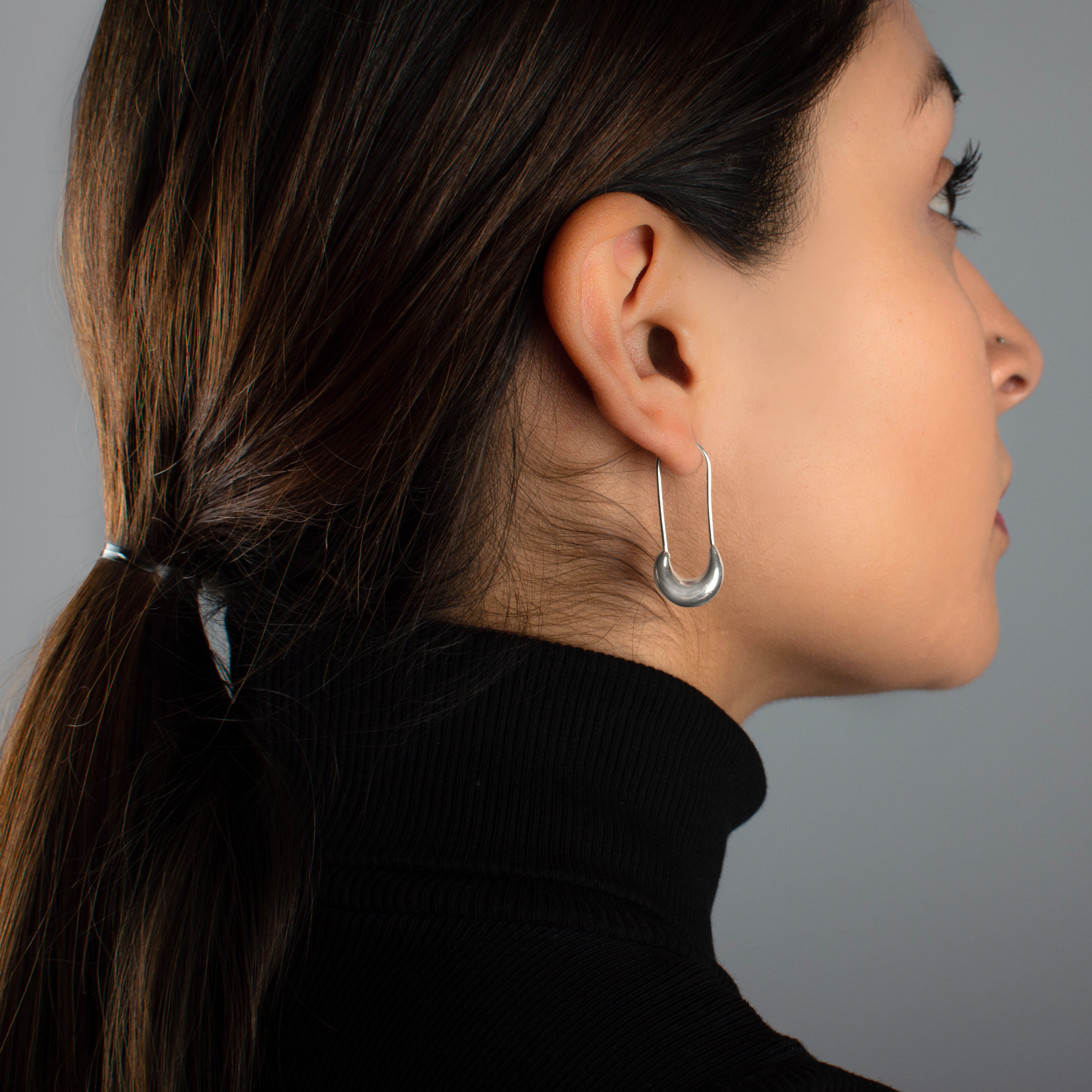 Bubble Earpin Earrings in Silver | Available to Ship September 10, 2026