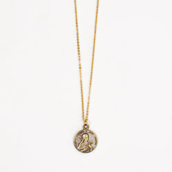 Vintage Saint Medal Saint Teresa v161