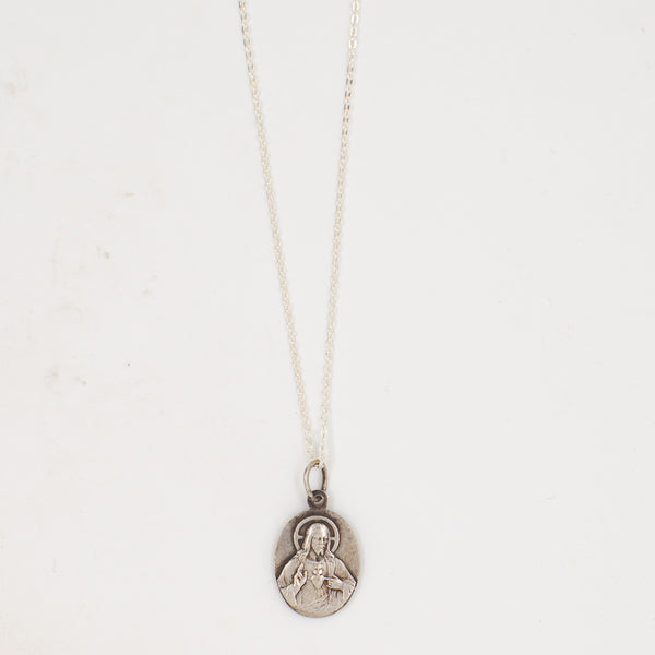 Vintage Saint Medal Saint Scapulaire v275
