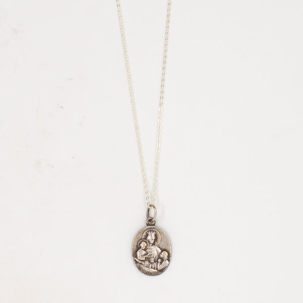 Vintage Saint Medal Saint Scapulaire v275