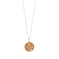 Joan of Arc Mini Musing Necklace