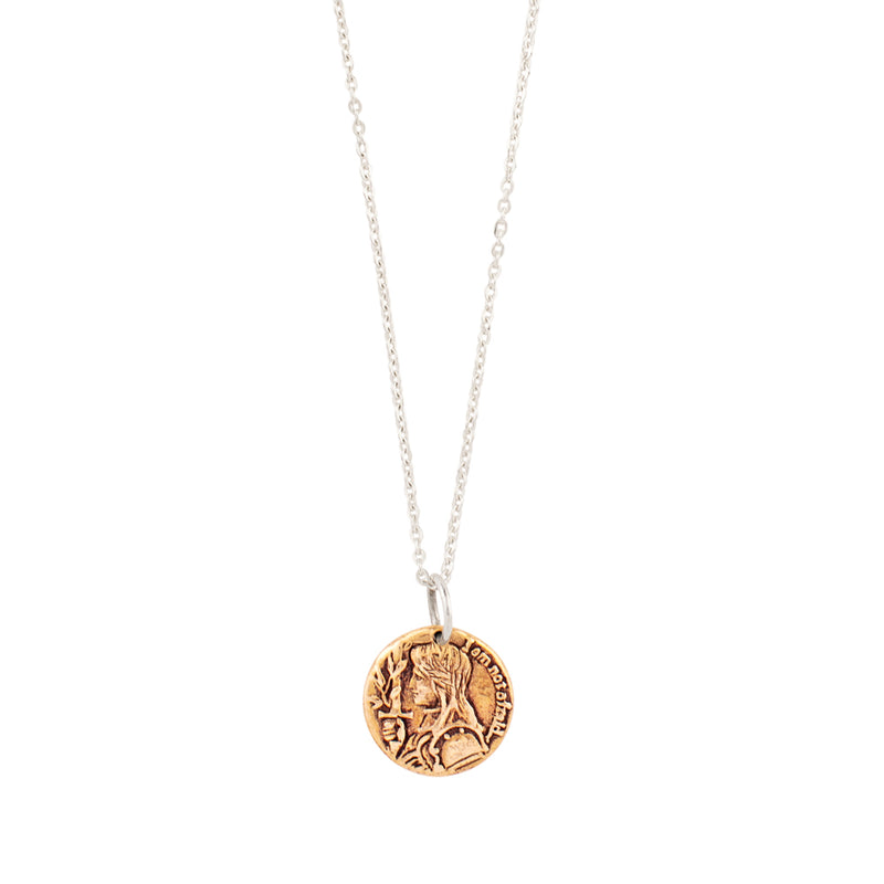 Joan of Arc Mini Musing Necklace