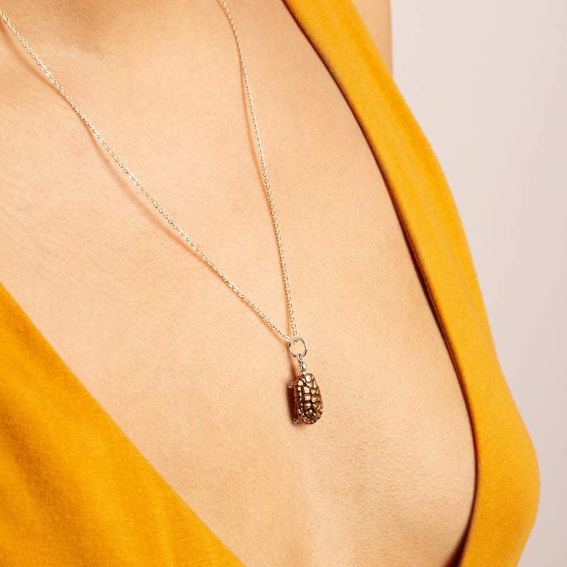 Slow & Steady Locket Necklace