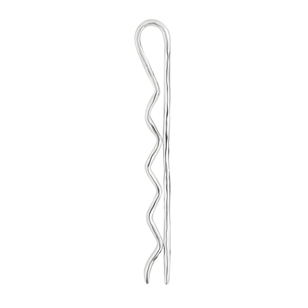 Call Me Bobby Hair Pin in Silver - Large