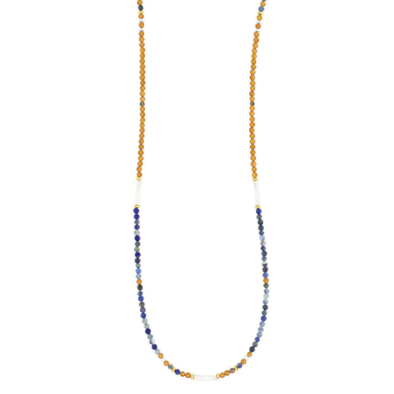 Mountain Skies Strand Necklace - 20-22"