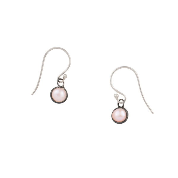 Pearl Moon Earrings