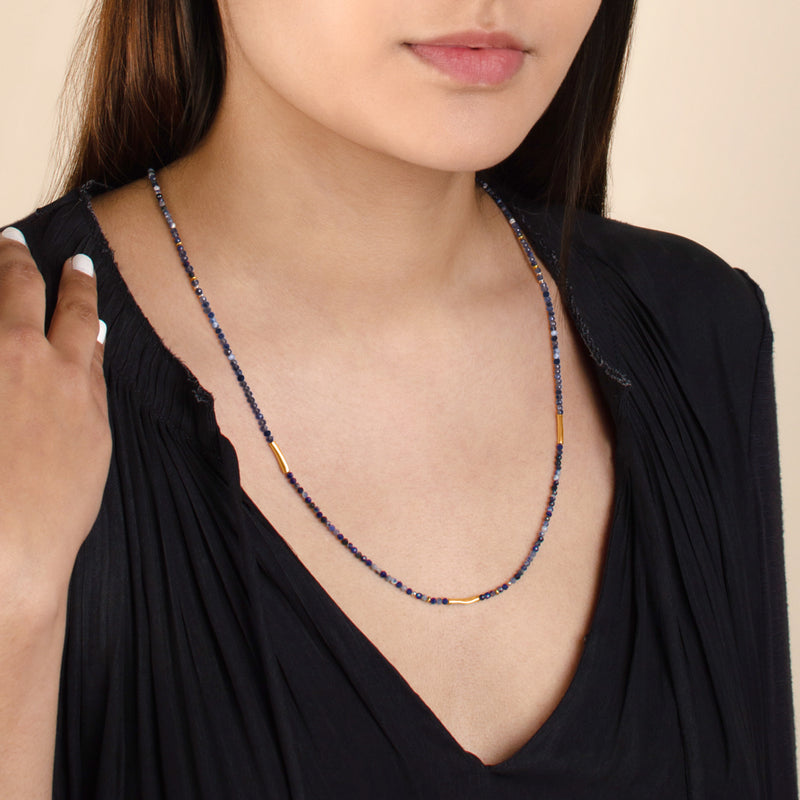 Twilight Sky Strand Necklace - 20-22"