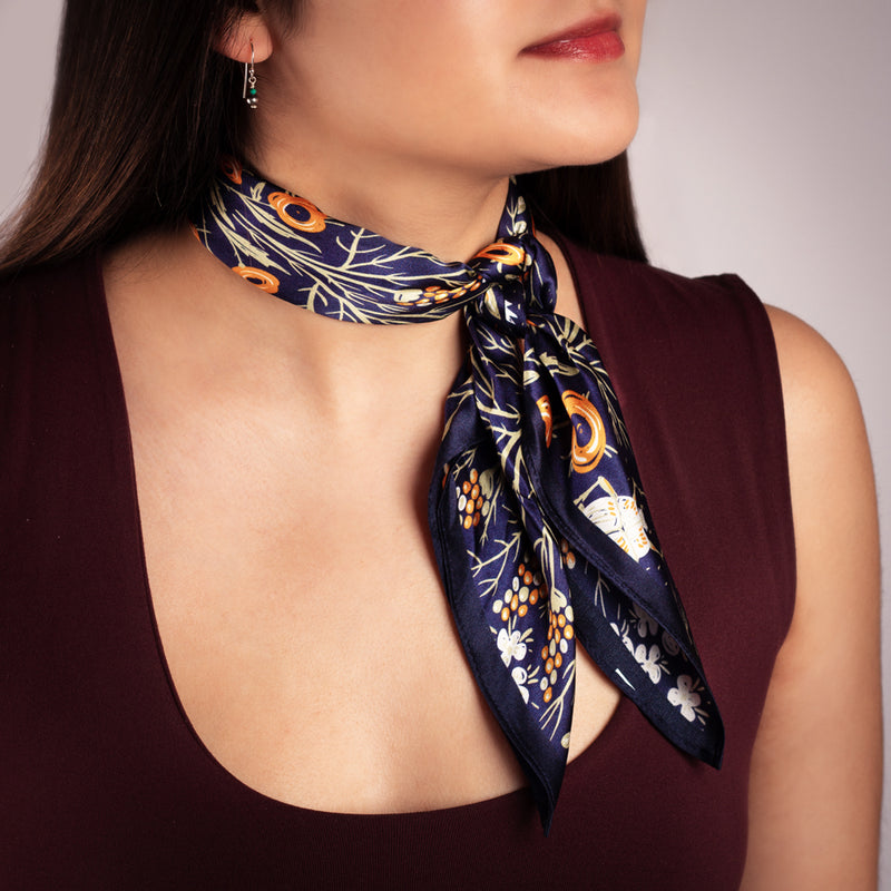 Silk Scarab Scarf