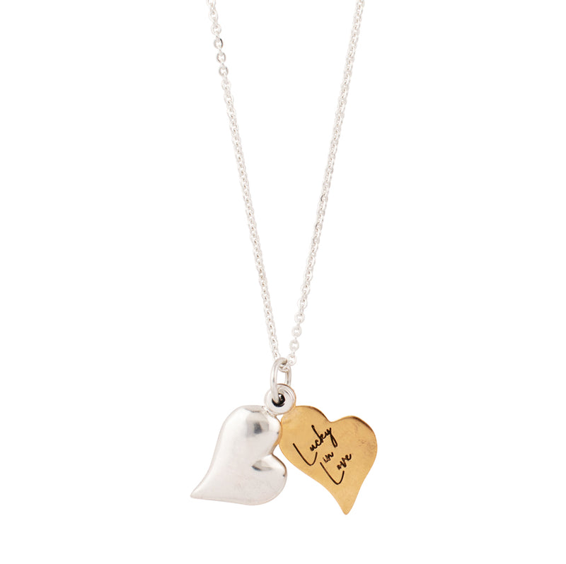 Lucky in Love Locket Necklace