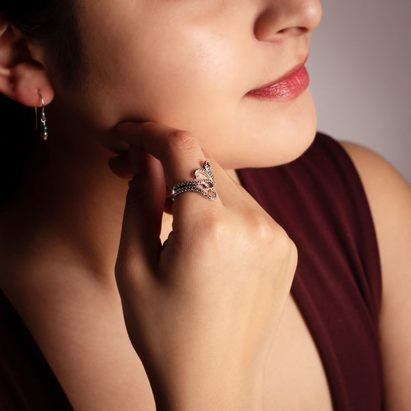 SIZED -- Octopus Hug Ring -- SIZED