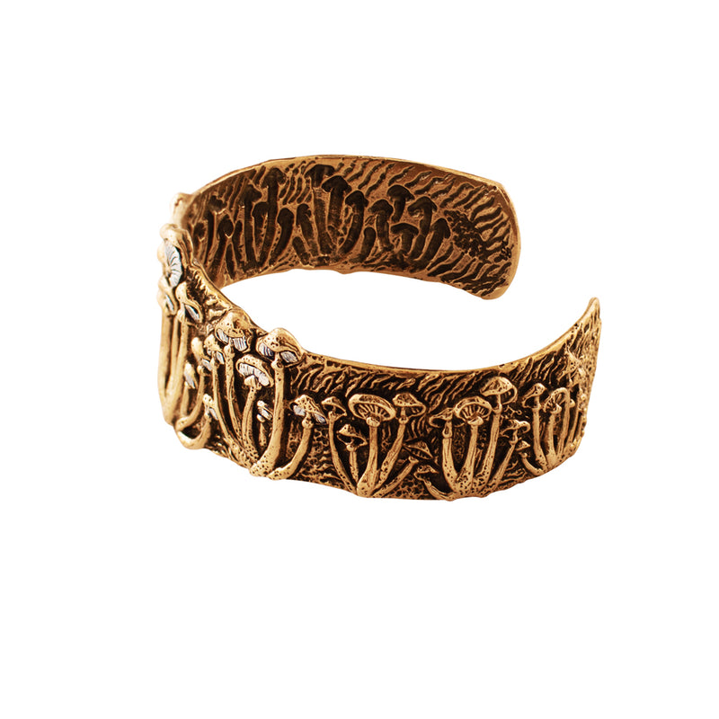 Magic Mushroom Cuff - Narrow