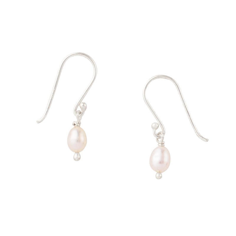 Pretty in Pearl Earrings - 4.5mm Pearl