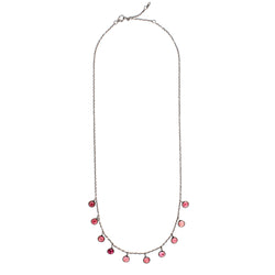 Many Moons Necklace in Pink Tourmaline | Available to Ship June 3, 2024