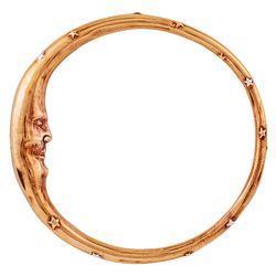 Man in the Moon Bangle Bracelet