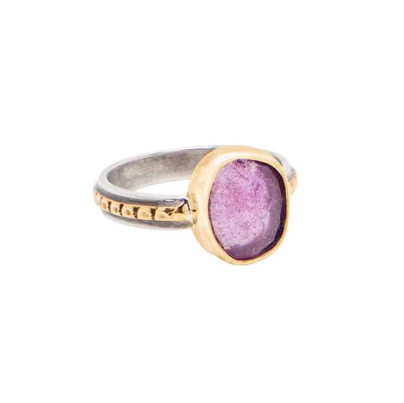 Sacred Sapphire Ring in Pink Sapphire