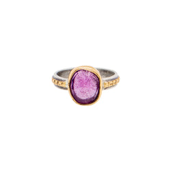 Sacred Sapphire Ring in Pink Sapphire