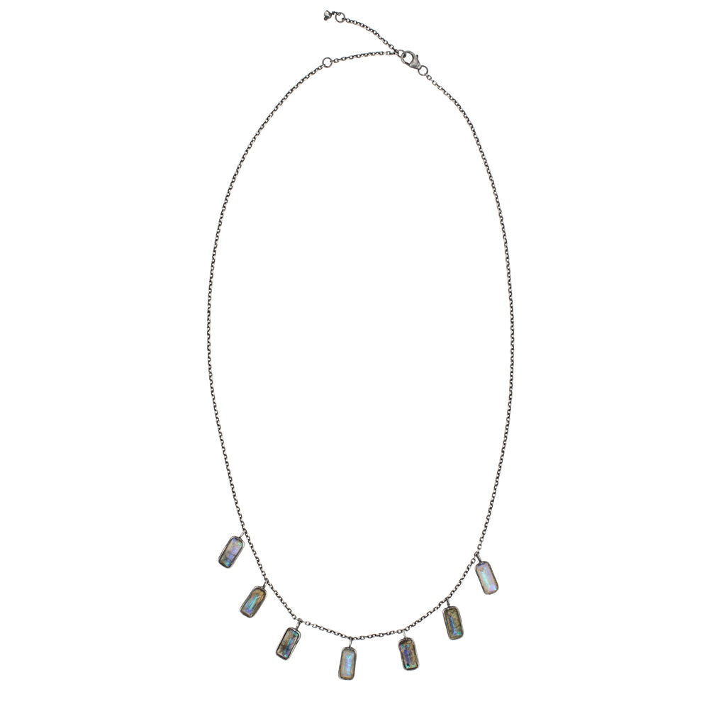 Skylight Necklace in Labradorite
