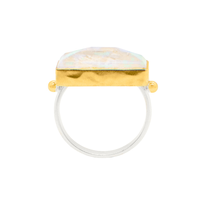 Infinity Pool Ring in Moonstone