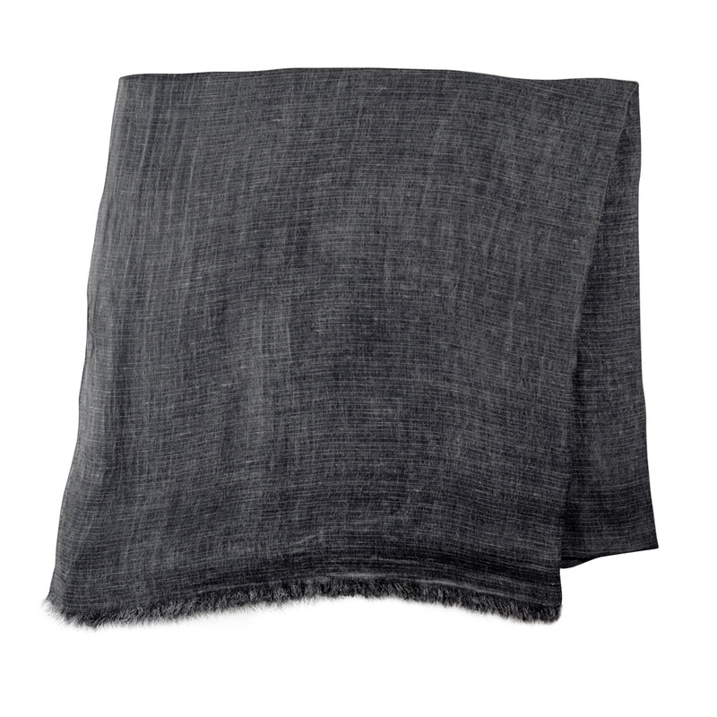 Indispensable Linen Wrap in Off Black | Available to Ship 5/24