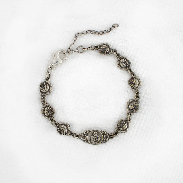 Vintage Saint Rosary Bracelet v55