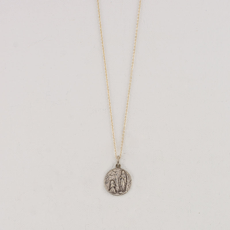 Vintage Medal Lourdes v324
