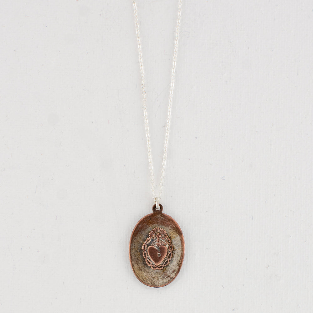 Vintage Medal Infant of Prague v151