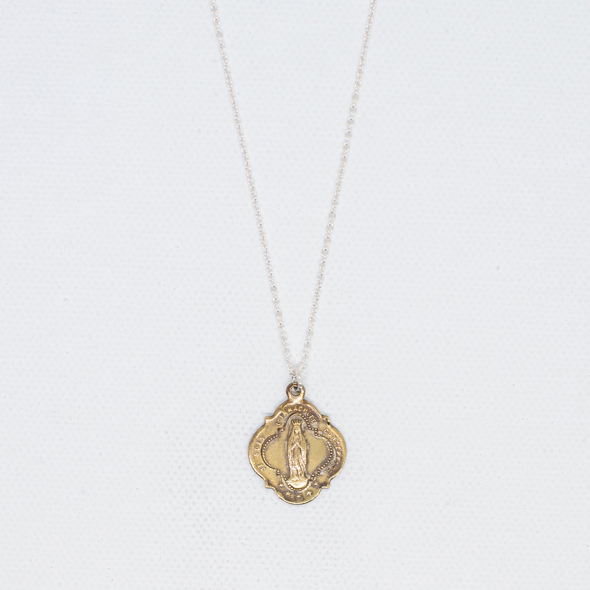Vintage Medal Miraculous Mary v188