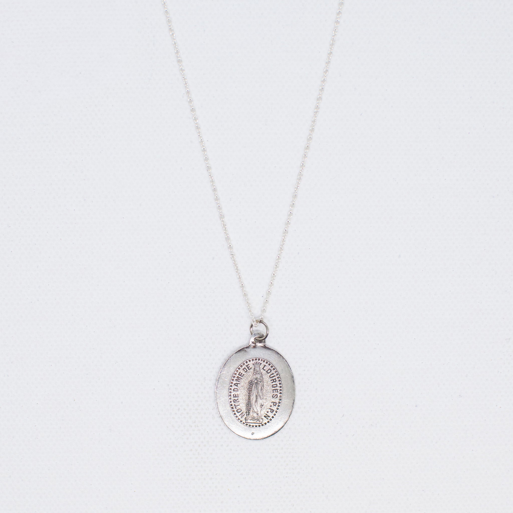 Vintage Medal Immaculate Conception Lourdes v192