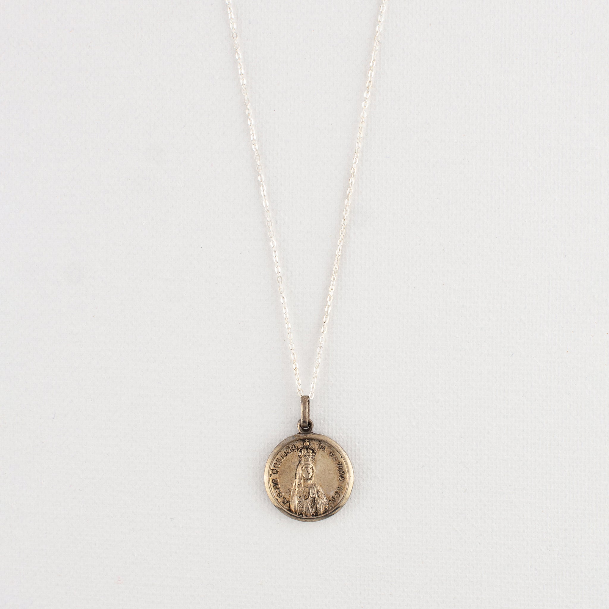 Vintage Medal Our Lady of Fatima v217