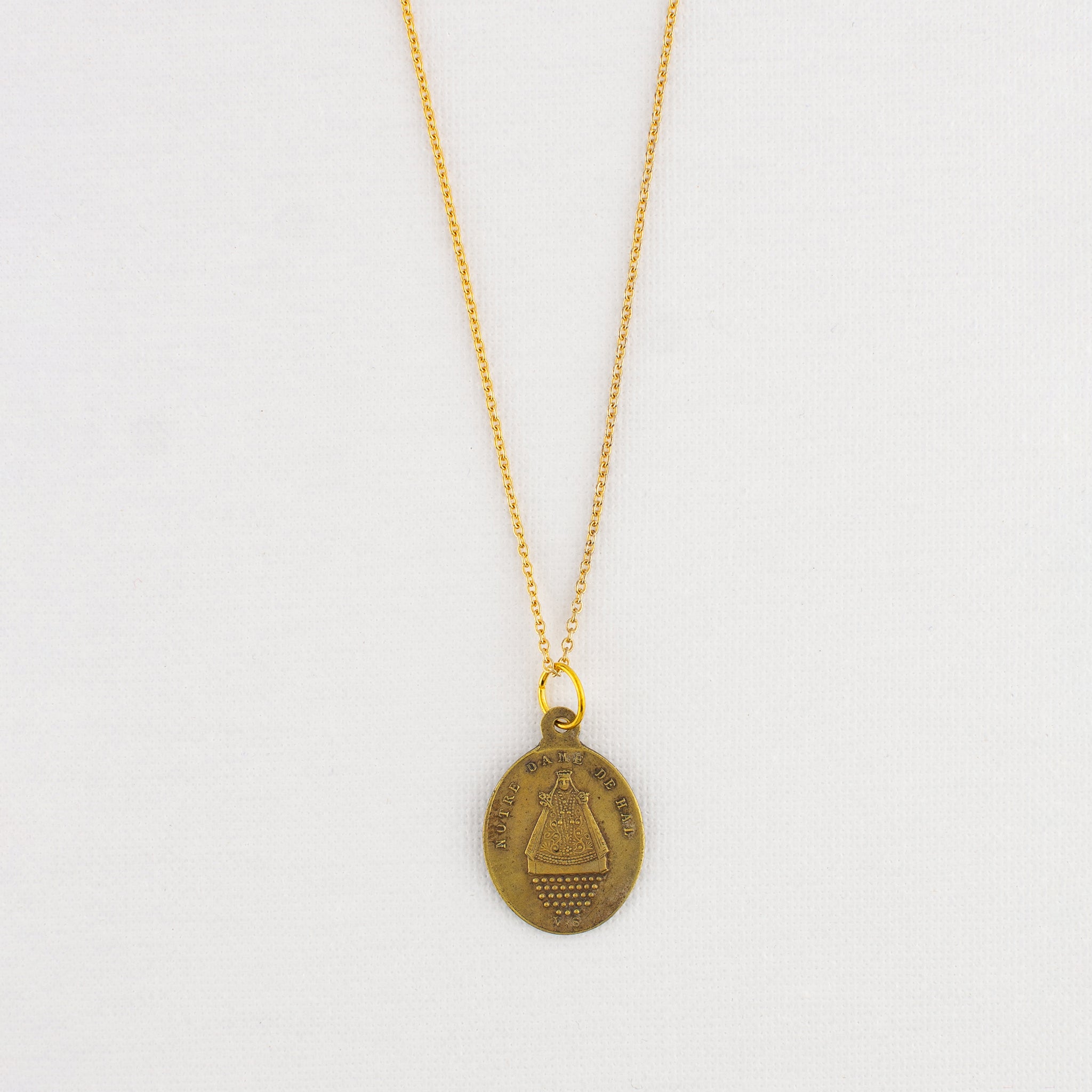 Vintage Medal Notre Dame de Hal v292