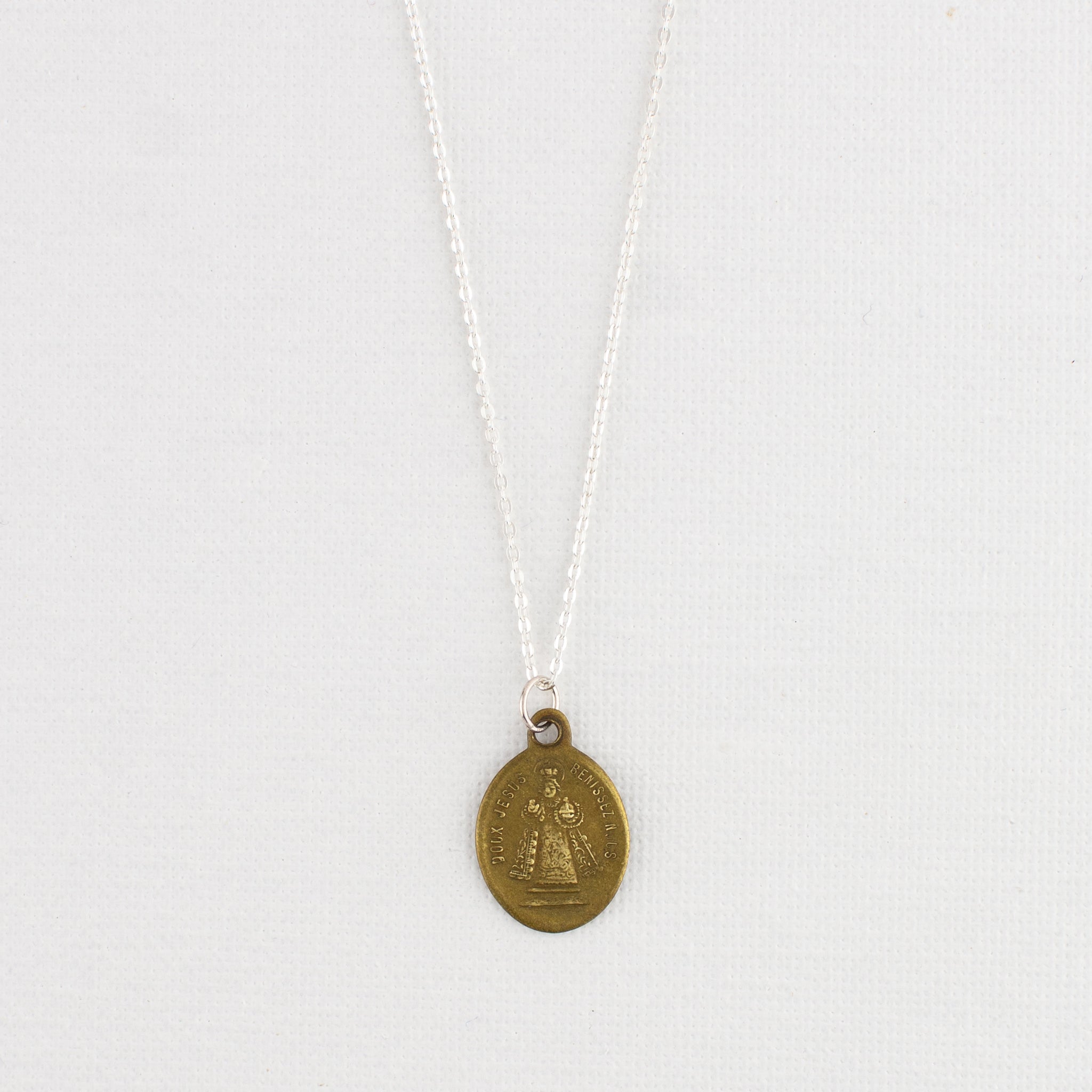 Vintage Medal Infant of Prague v312