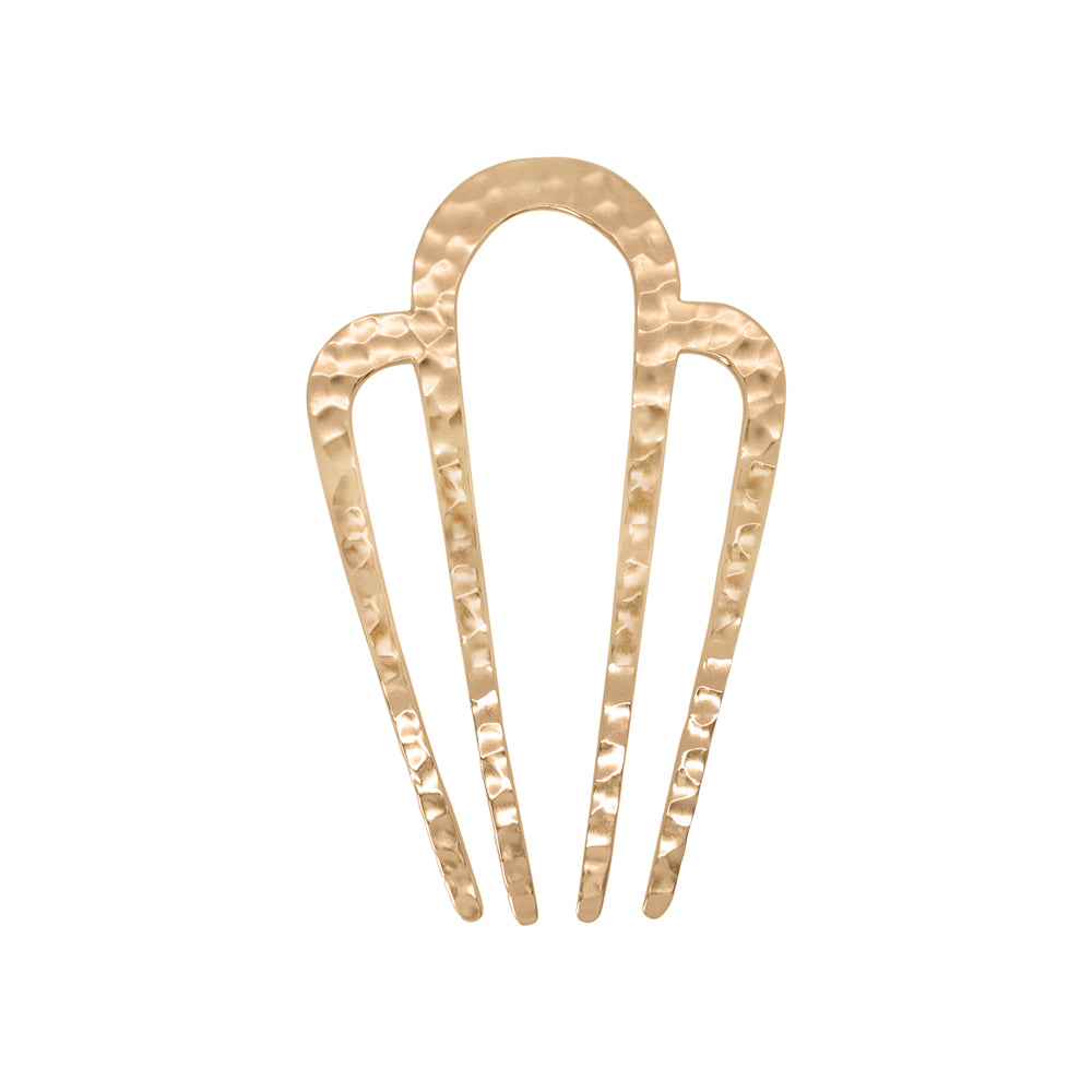 Arc Trio Hair Fork in Bronze