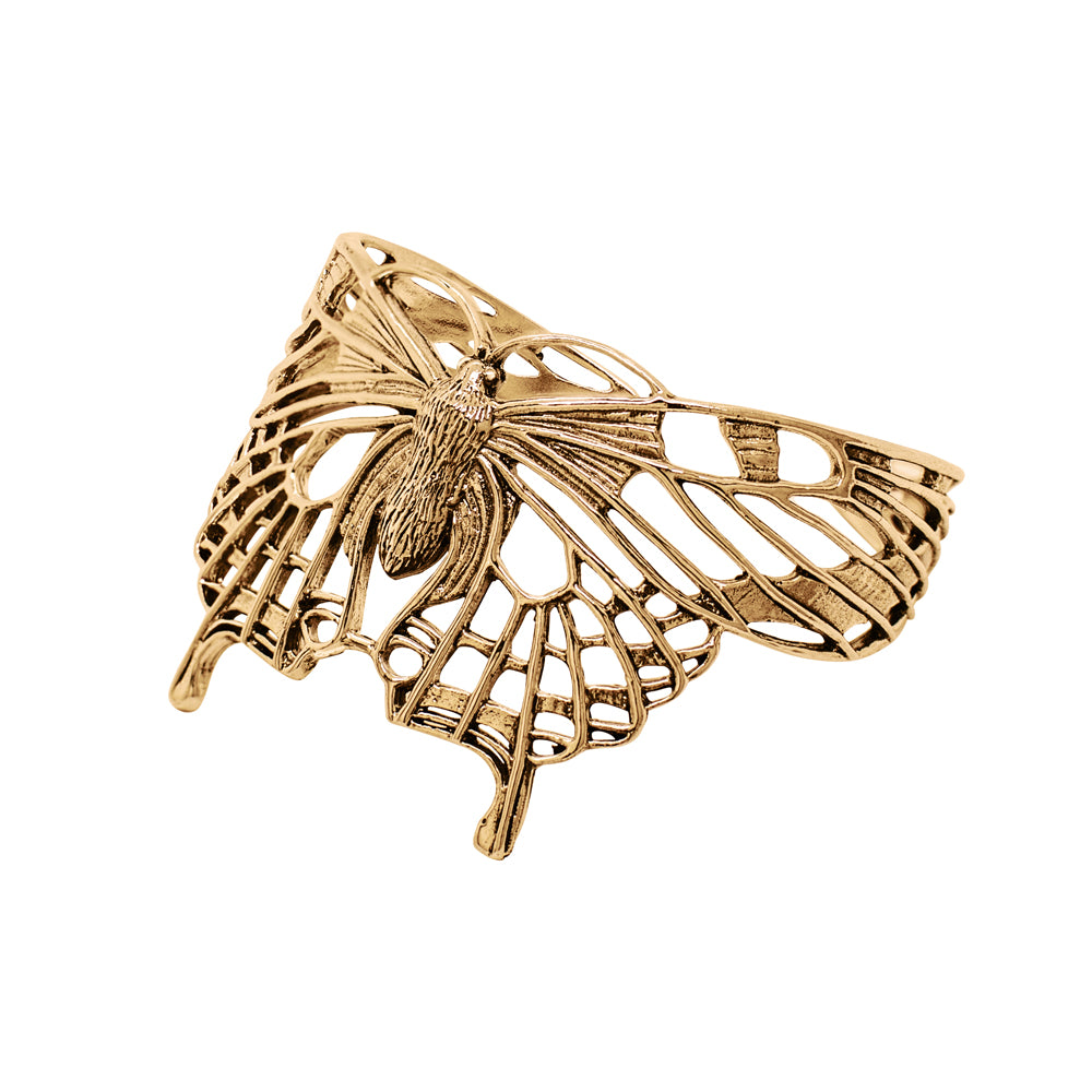Ride the Wind Butterfly Cuff in Bronze