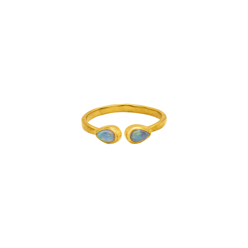 The Eyes Have It Stacker Ring in Opal &  | Available to Ship May 28, 2025
