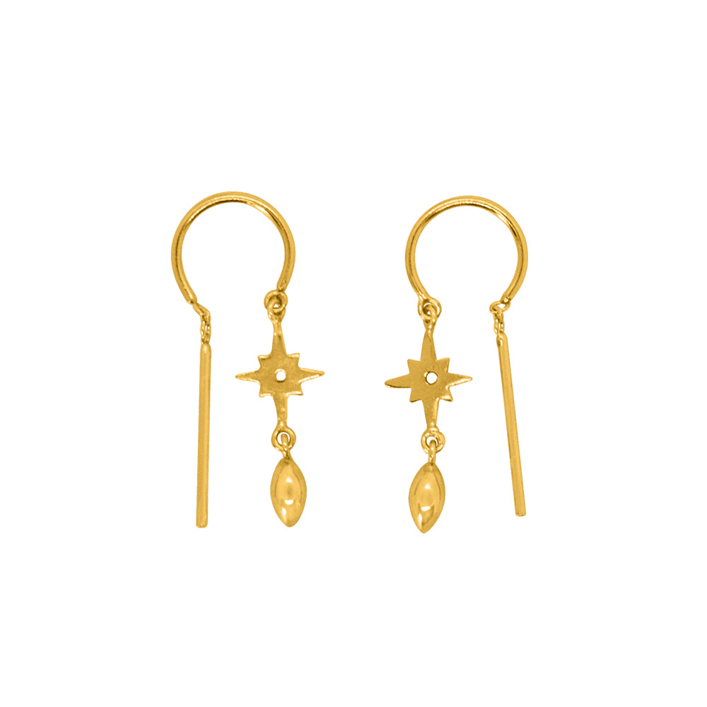 Starry Dancer Threaders in Gold | Available to ship August 5, 2025
