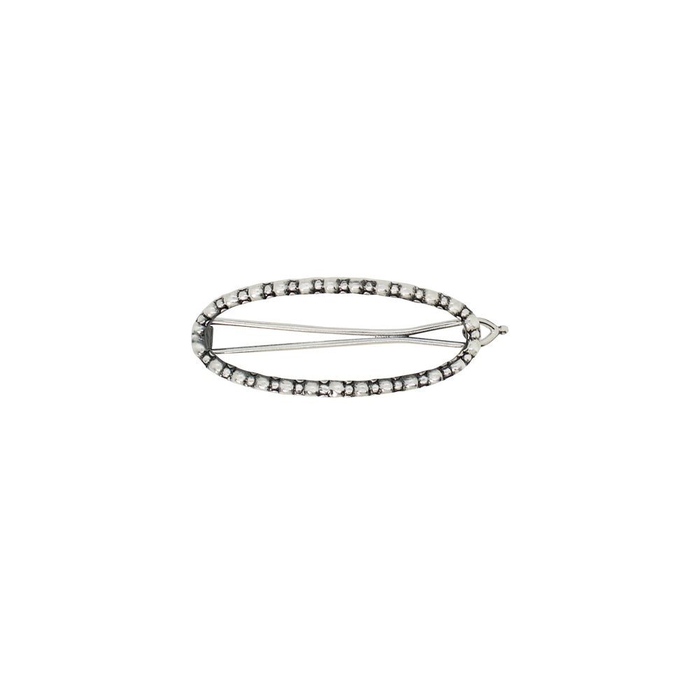 Railroad Barrette in Silver