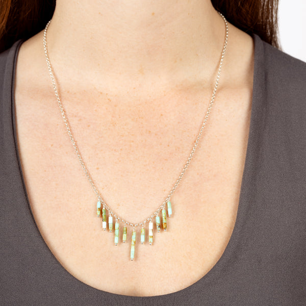 Oasis Fringe Necklace