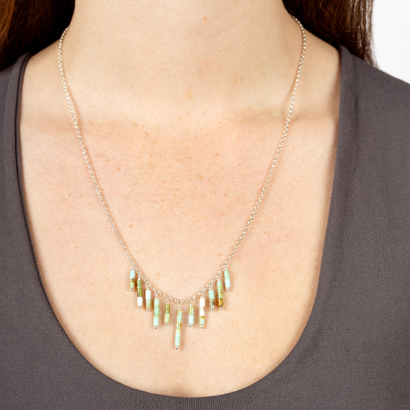 Oasis Fringe Necklace