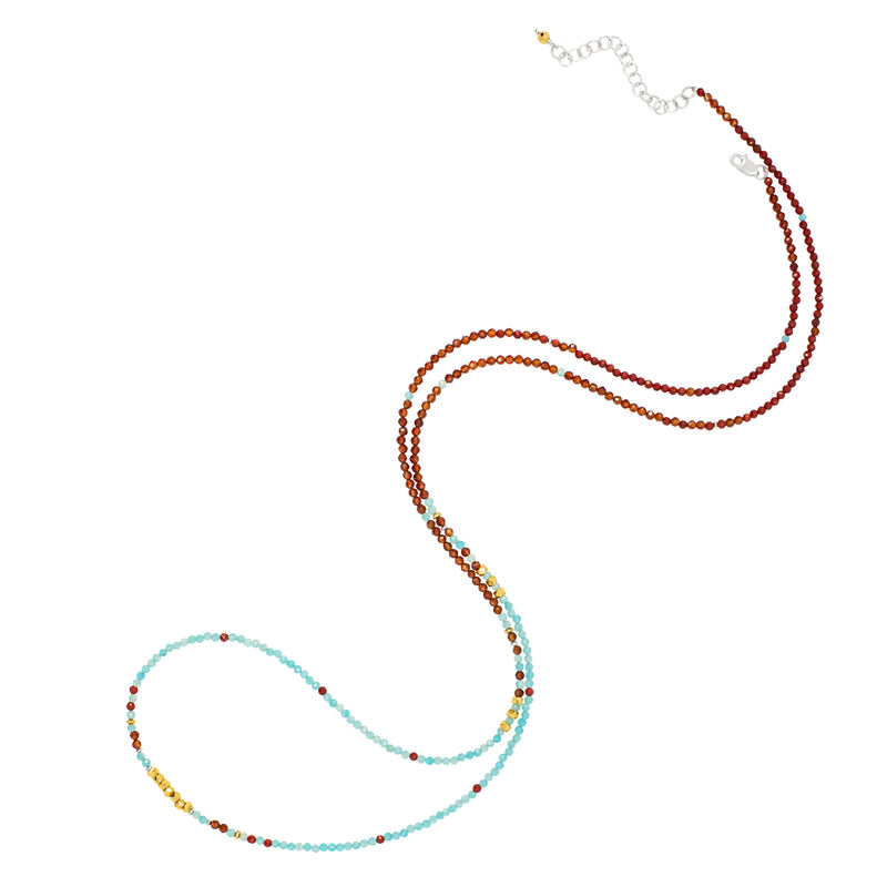 Desert Sundown Strand Necklace