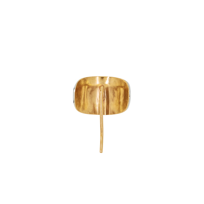 Two-Tone Mini Pony Cuff in Silver & Bronze