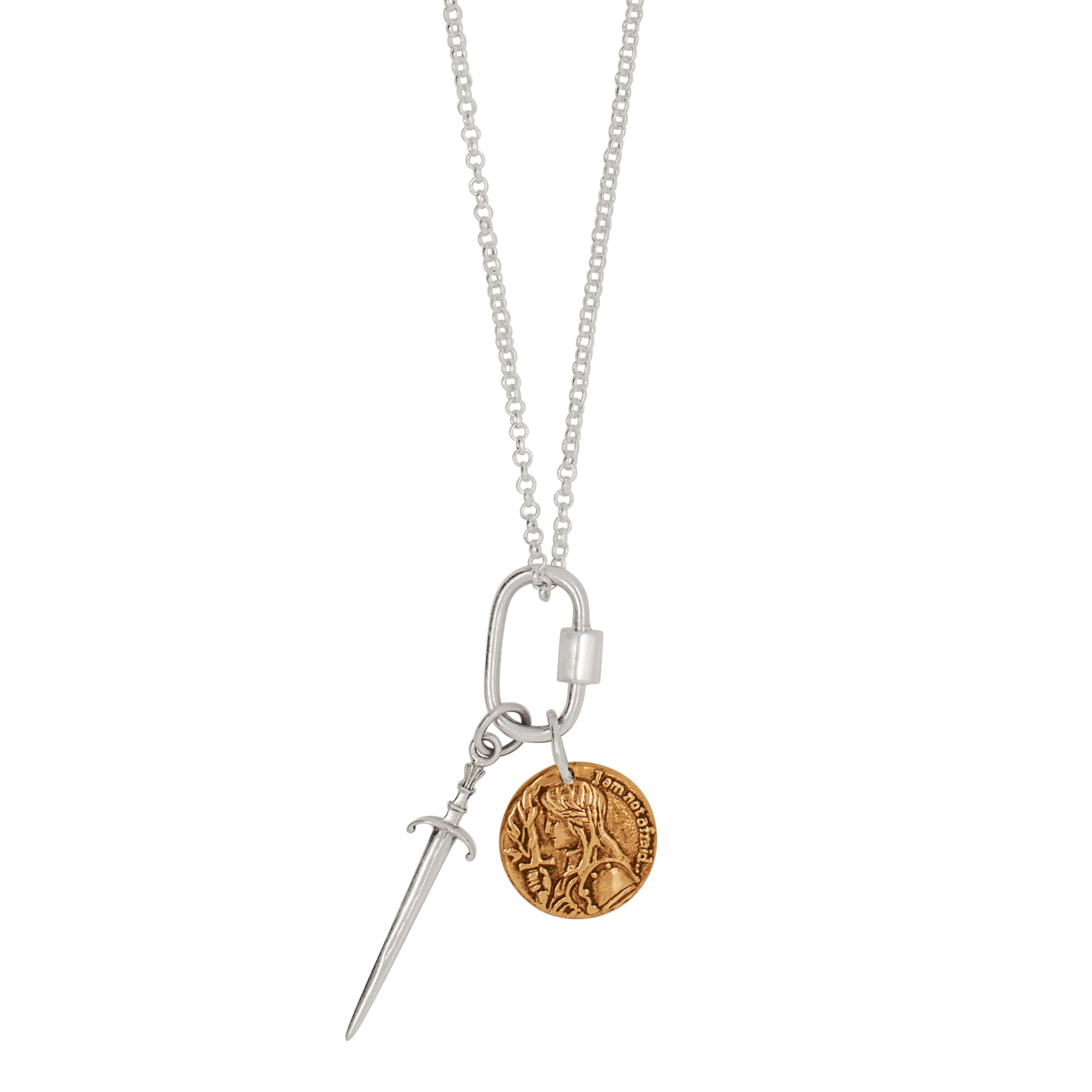 Joan of Arc Charmed Necklace