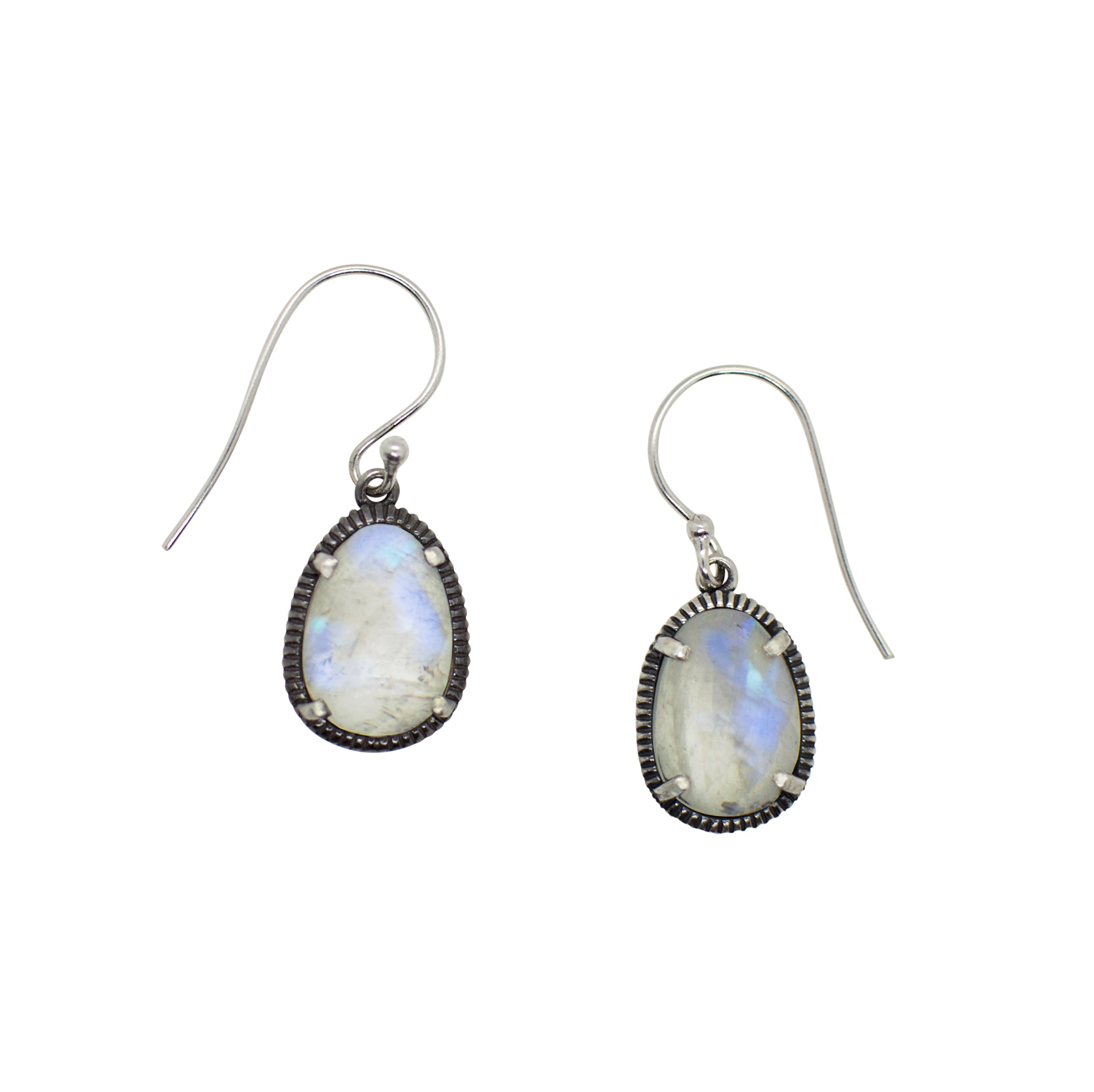 Dark & Lovely Earrings in Moonstone