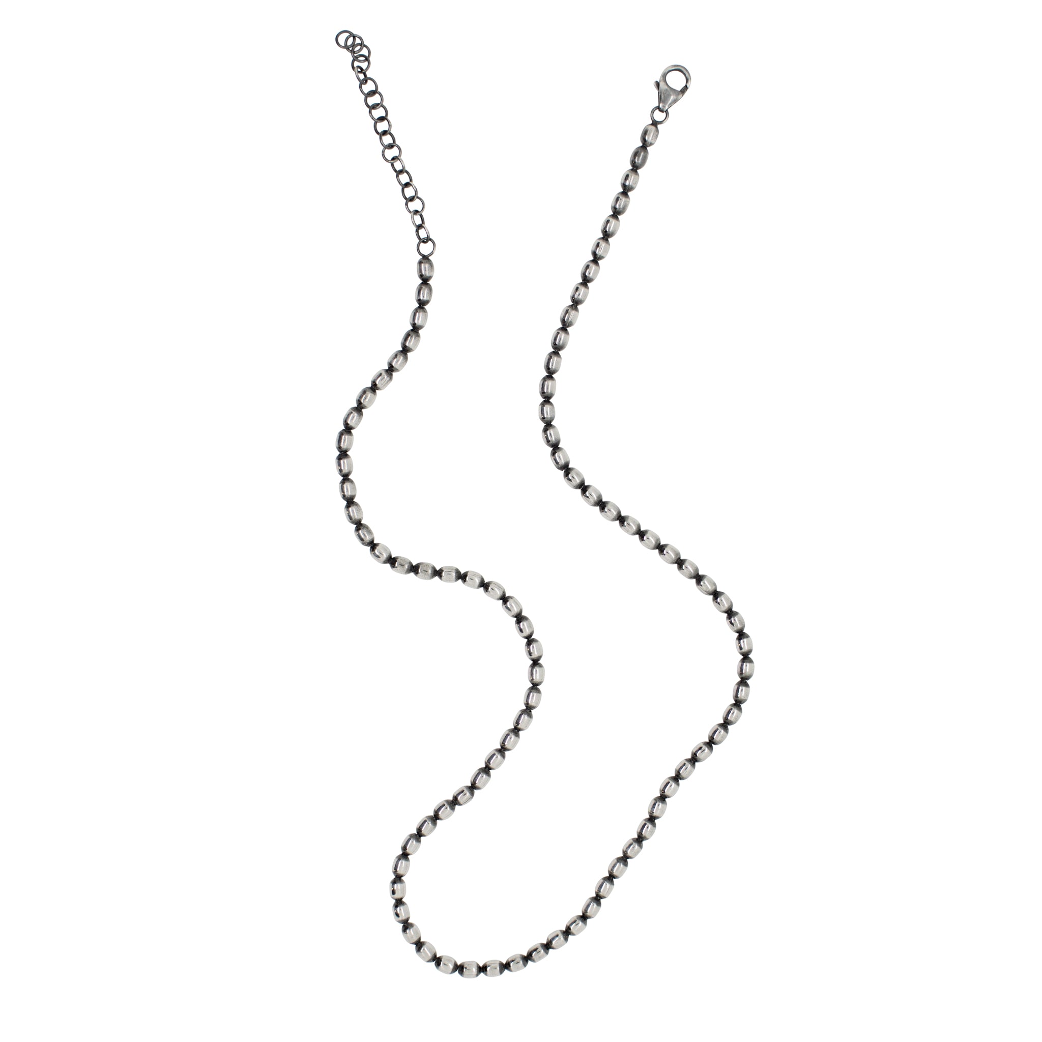 Linked Oval Ball Chain Necklace