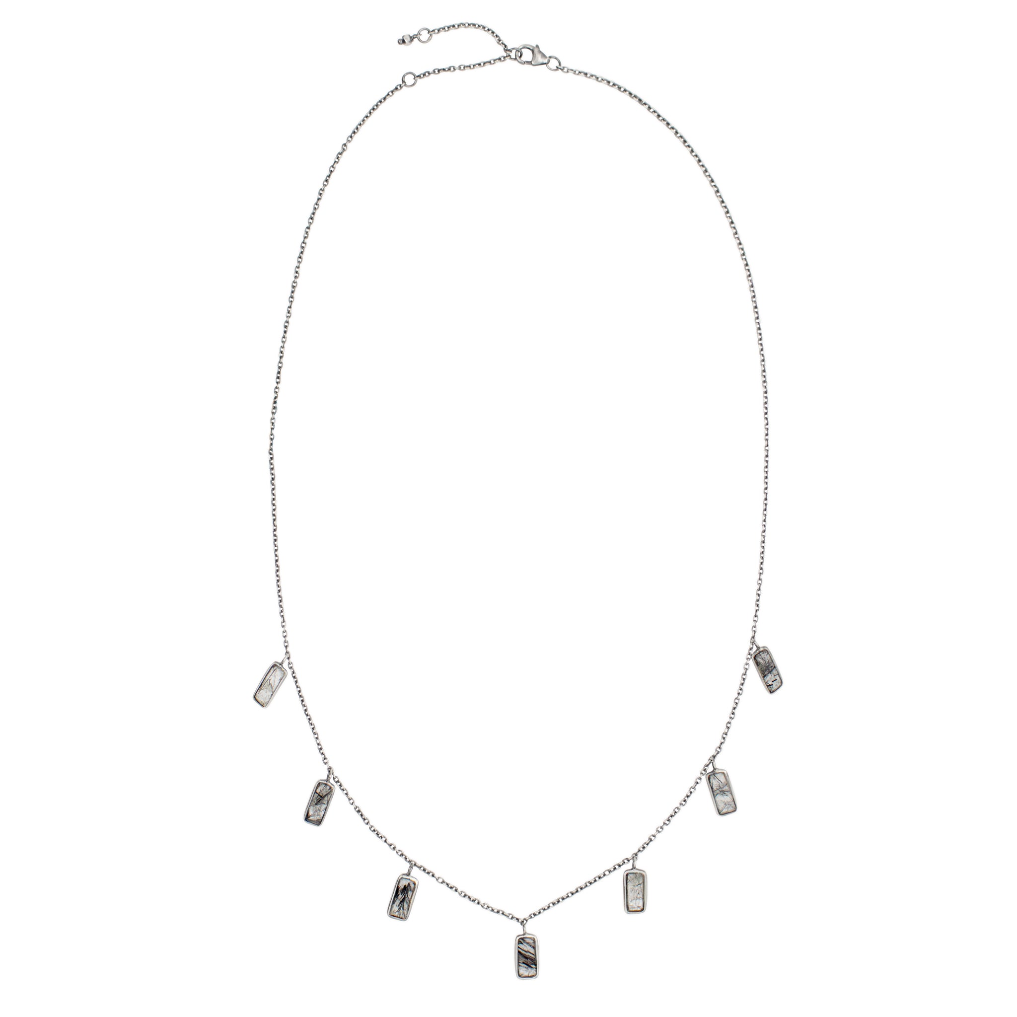 Skylight Necklace in Rutilated Quartz