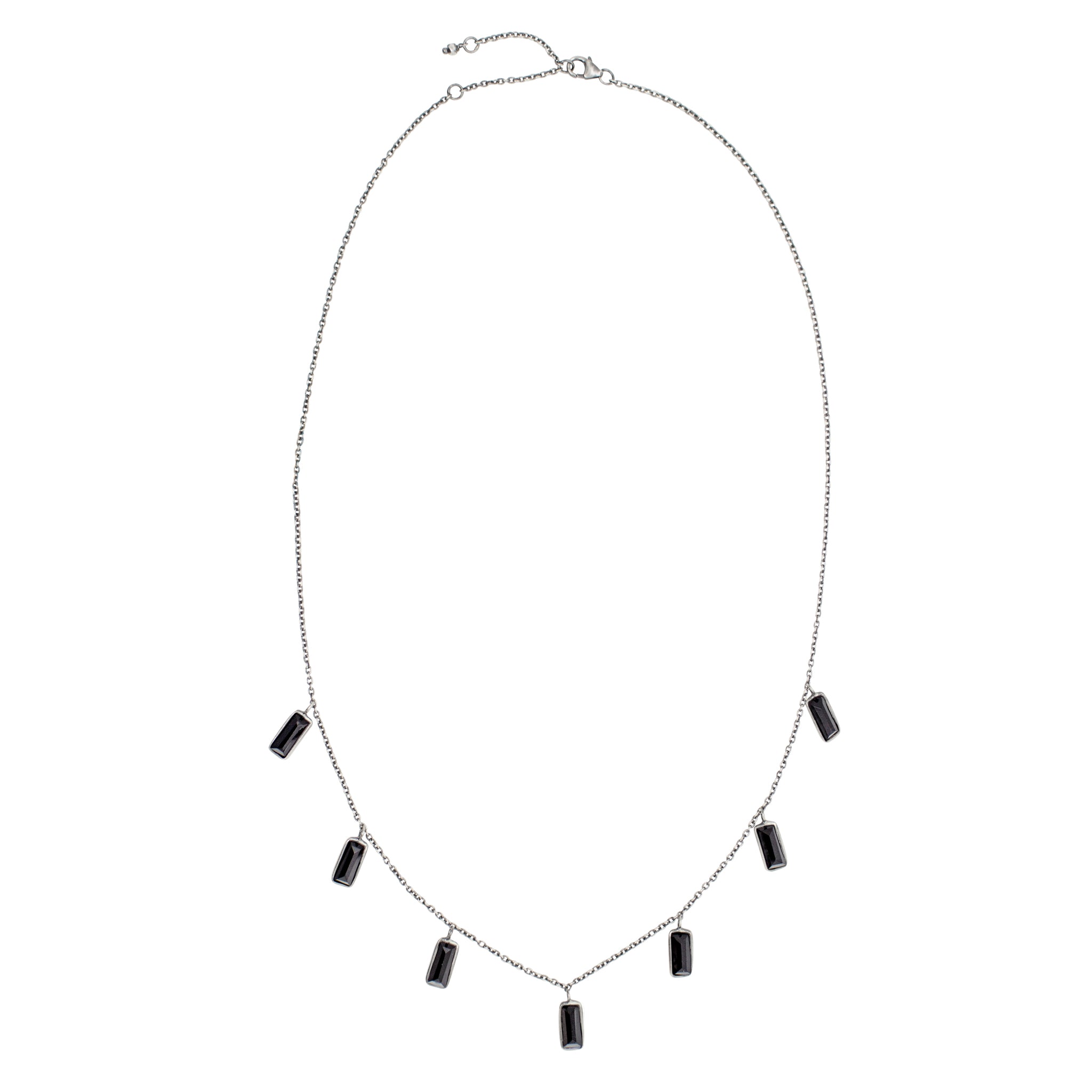 Skylight Necklace in Black Onyx