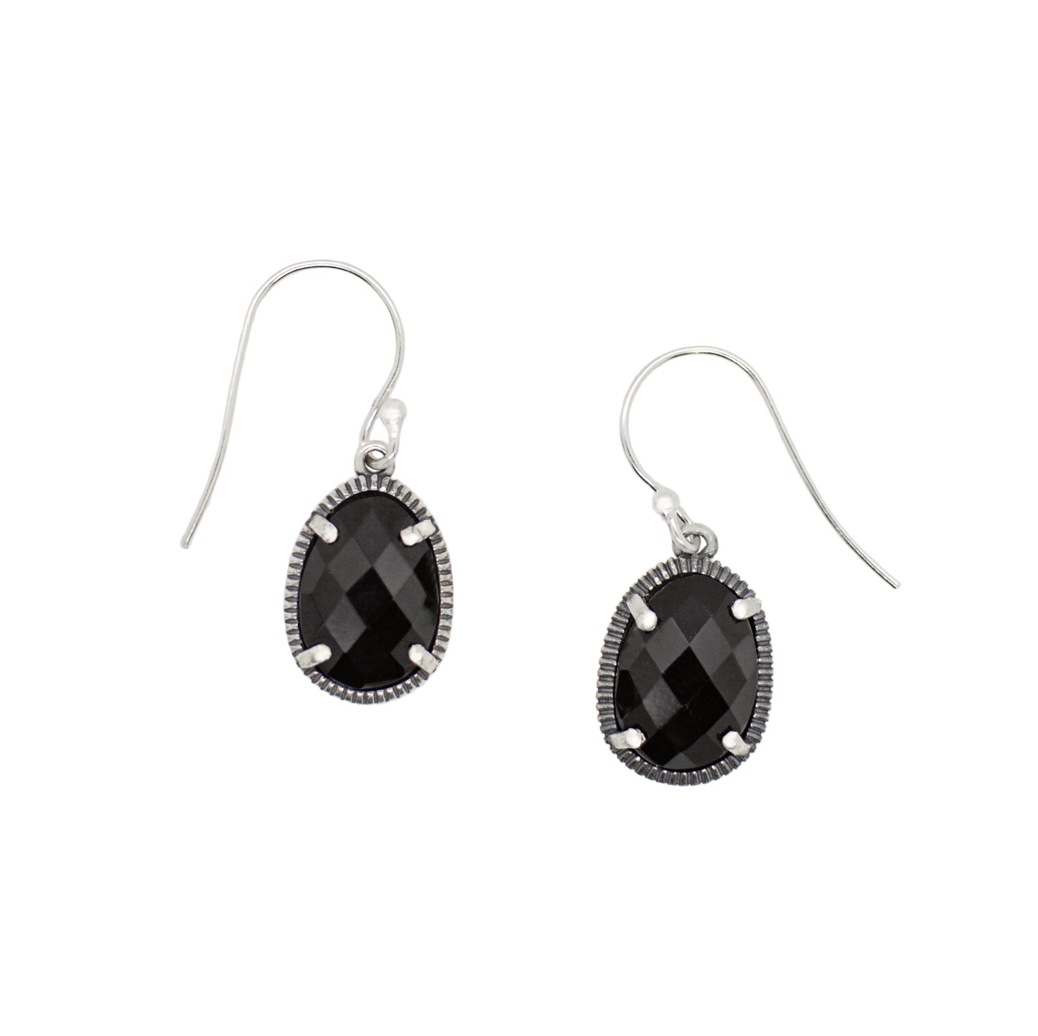 Dark & Lovely Earrings in Black Onyx