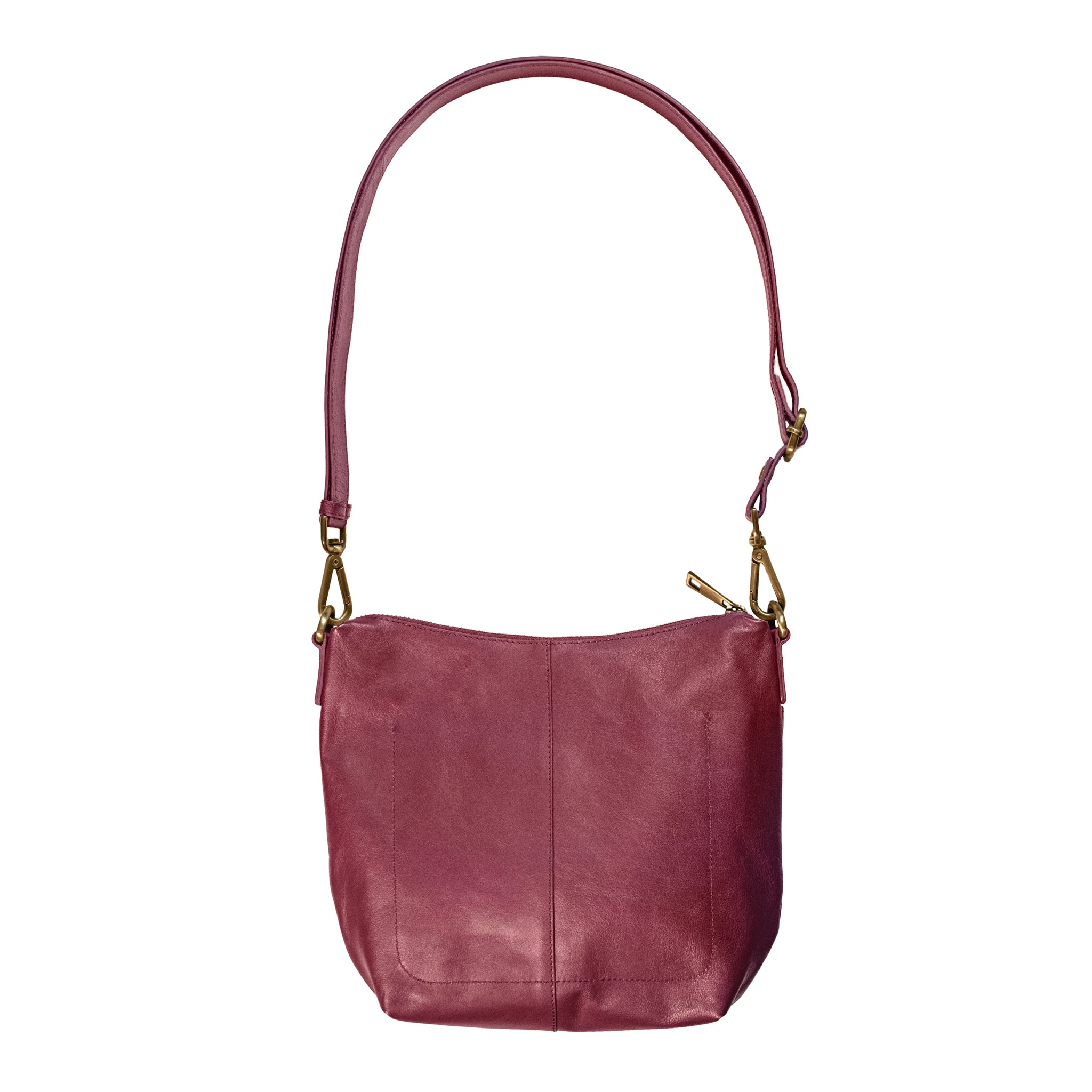 Go Anywhere Bag in Bordeaux Red