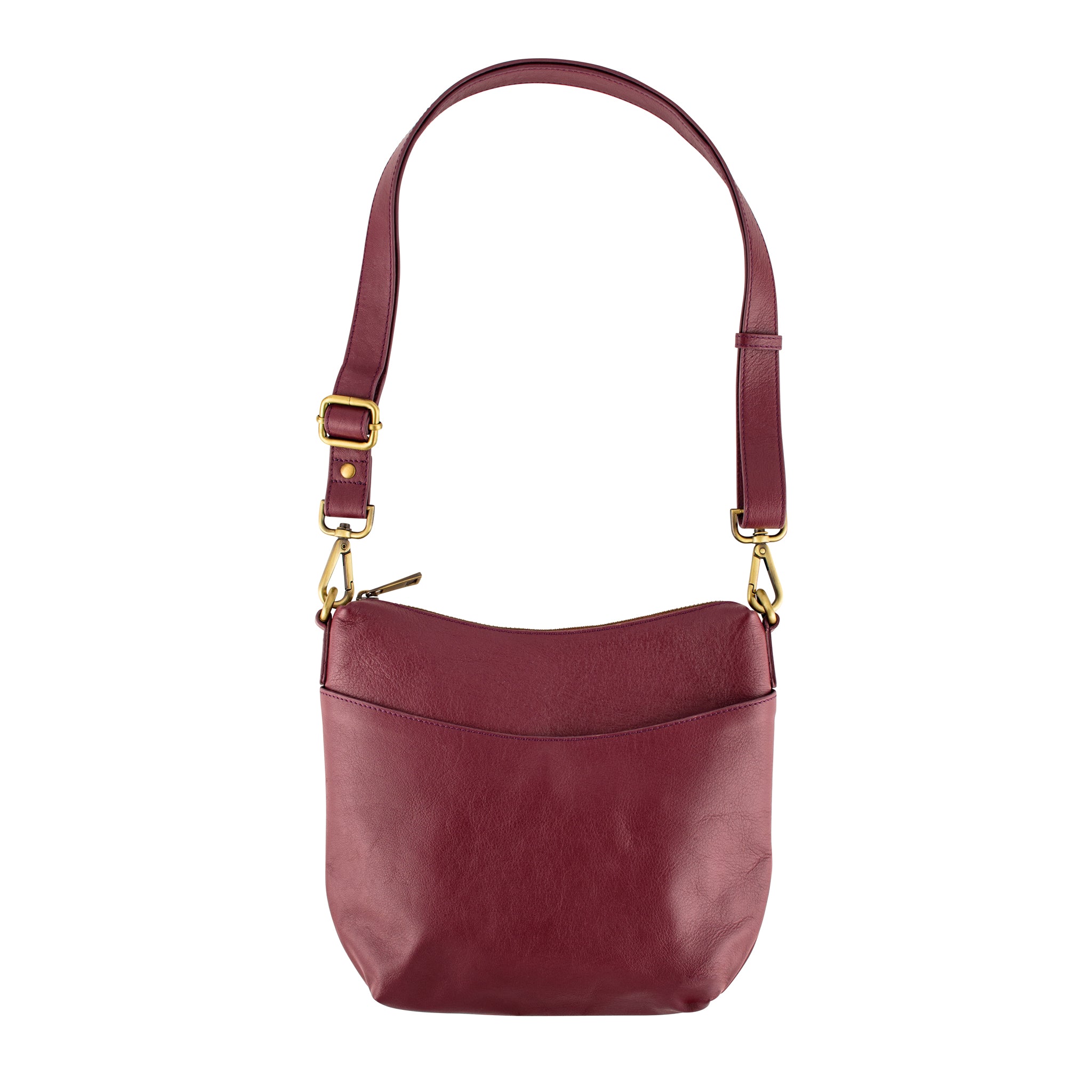 Go Anywhere Bag in Bordeaux Red