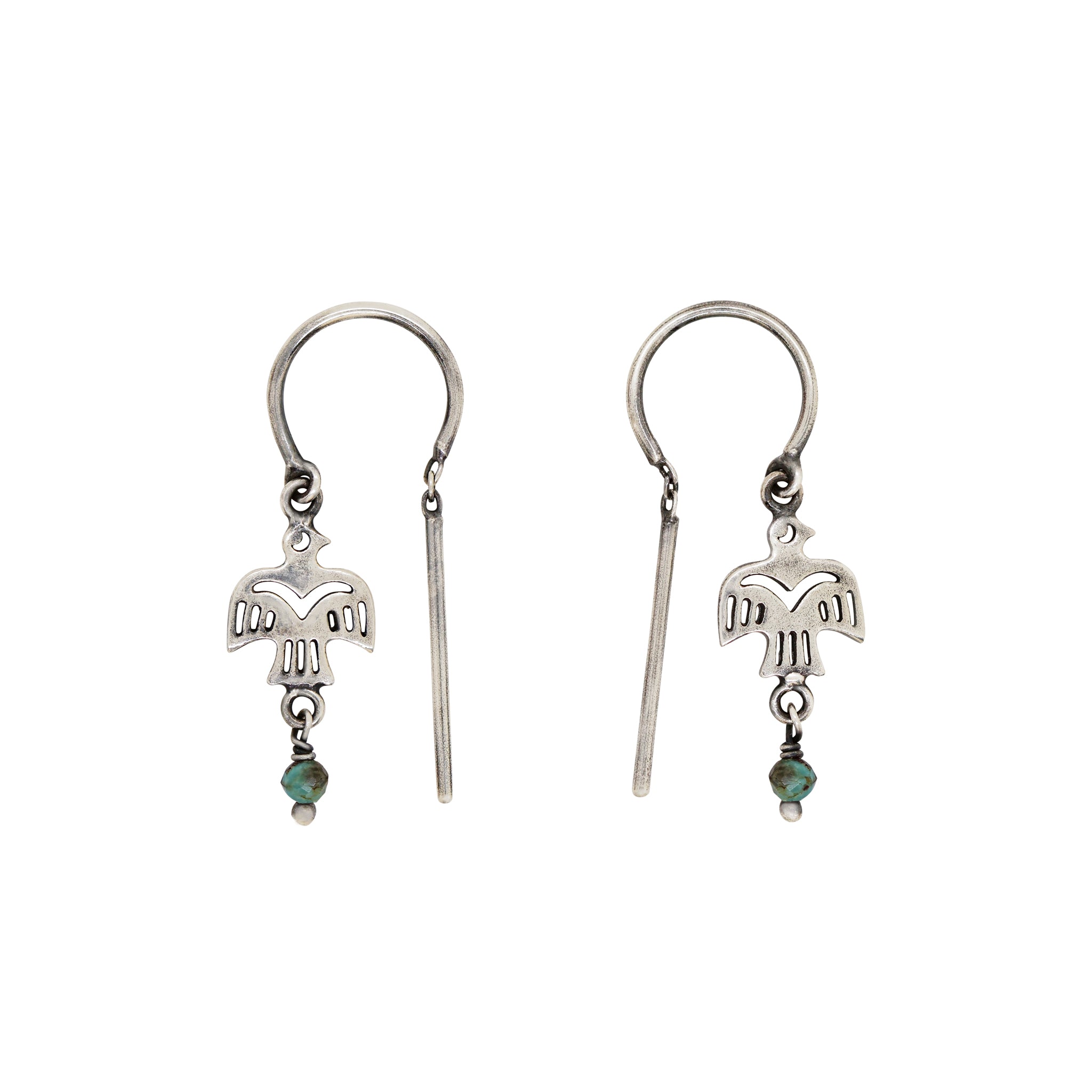 Thunderbird Dancer Threaders in Turquoise