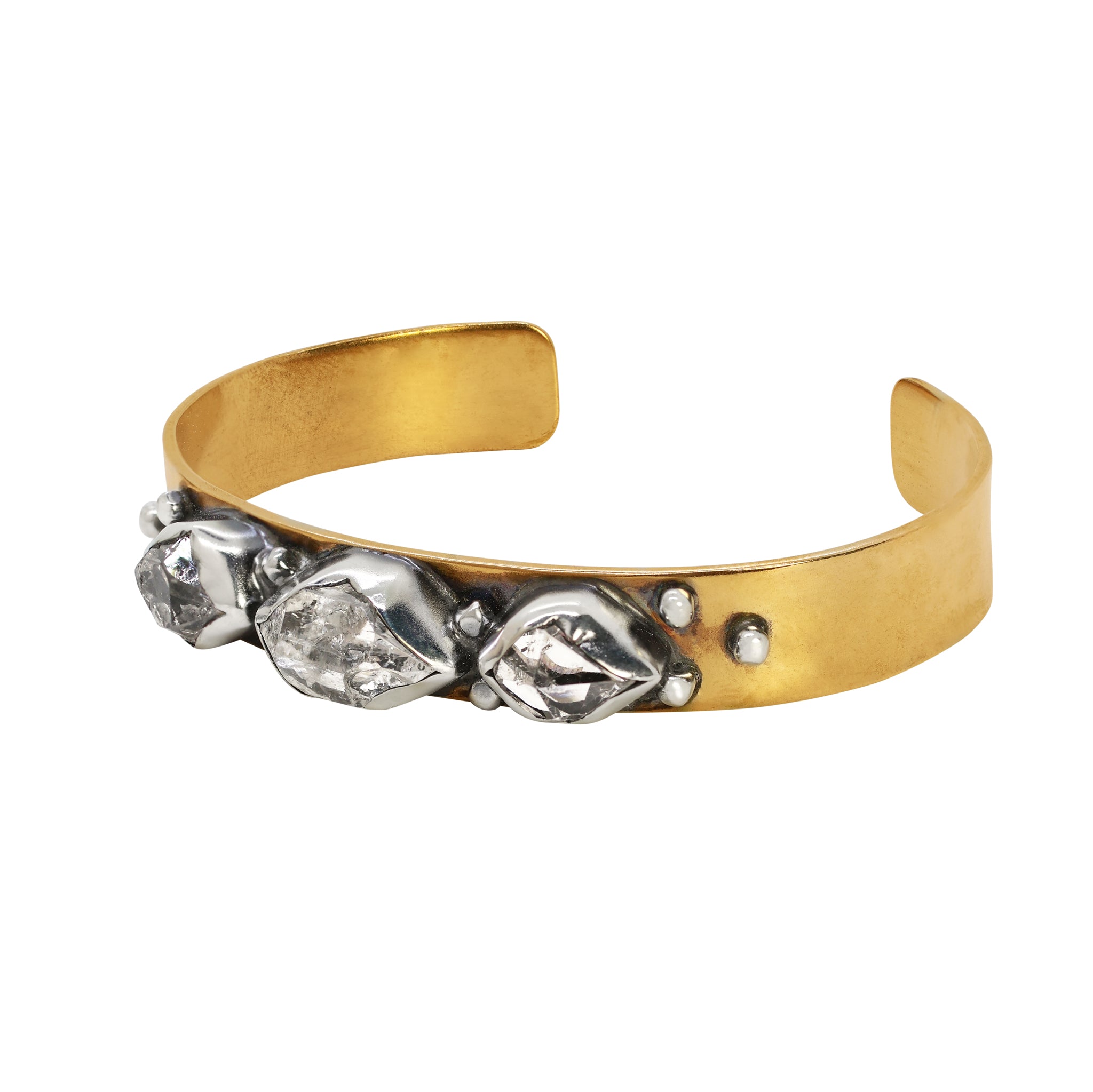 Herkimer Bonfire Cuff